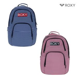 【ROXY】ロキシー　2気室リュック　クールポケット付き　バックパック　GO OUT　ボーダー柄